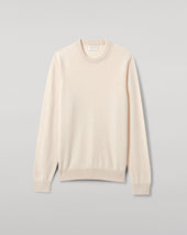 Rory Cream Classic Cashmere Crew Jumper