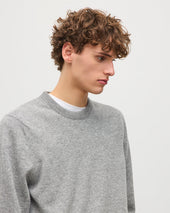 Rory Grey Classic Cashmere Crew Jumper