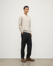 Rory Natural Classic Cashmere Crew Jumper