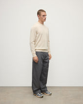 Rory Cream Classic Cashmere Crew Jumper