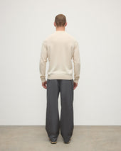 Rory Cream Classic Cashmere Crew Jumper