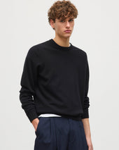 Rory Black Classic Cashmere Crew Jumper