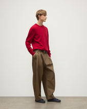Rory Red Classic Cashmere Crew Jumper
