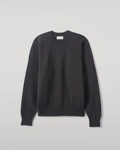 Relaxed Milano Stitch Charcoal Jumper