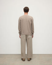 Relaxed Milano Stitch Light Brown Jumper