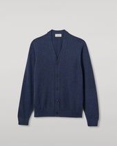 Rory Navy Classic Cashmere Cardigan