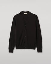 Rory Black Classic Cashmere Cardigan