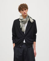 Rory Black Classic Cashmere Cardigan