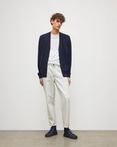 Rory Dark Navy Classic Cashmere Cardigan