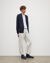 Rory Dark Navy Classic Cashmere Cardigan