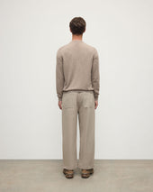 Rory Brown Classic Cashmere V-Neck Jumper