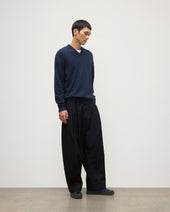 Rory Navy Classic Cashmere V-Neck Jumper