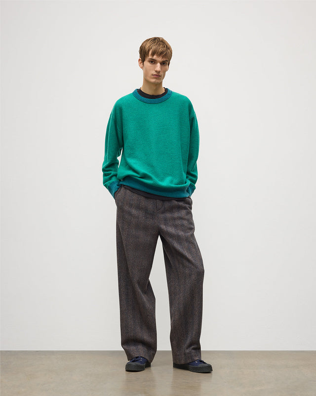 Liddell Green Cashmere Sweatshirt