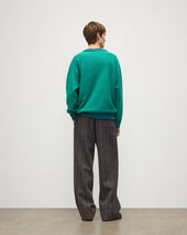 Liddell Green Cashmere Sweatshirt