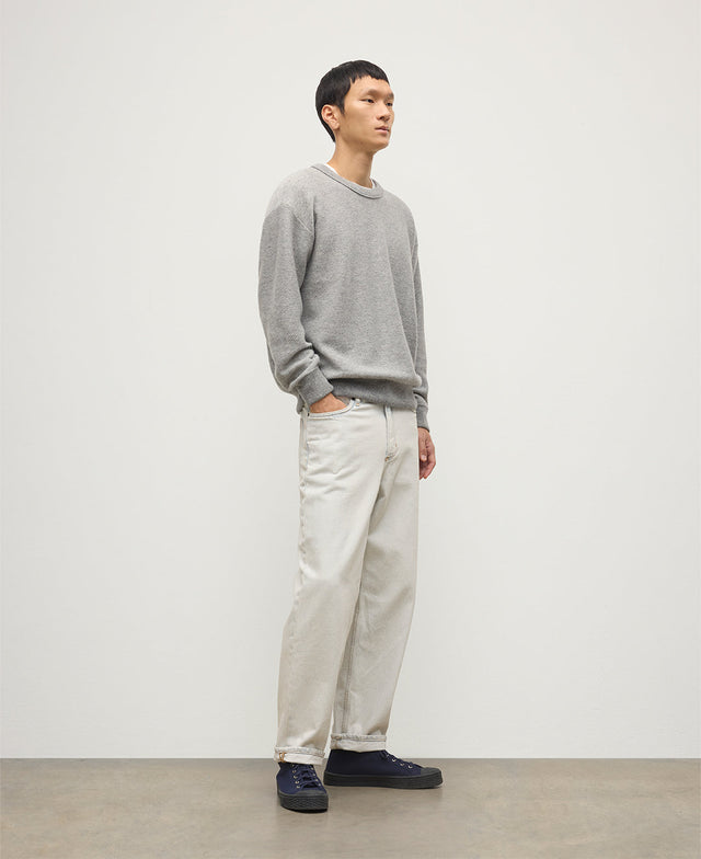 Liddell Grey Cashmere Sweatshirt