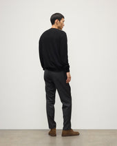 Argyll Black Cashmere Jumper