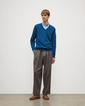 Reuben Cashmere V Neck Jumper
