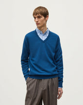 Reuben Cashmere V Neck Jumper