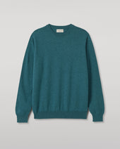 Reuben Green Cashmere Crew Jumper