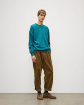 Reuben Green Cashmere Crew Jumper