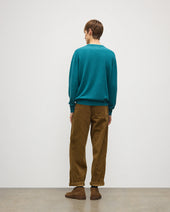 Reuben Green Cashmere Crew Jumper