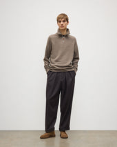 Tweel Cashmere Half Zip Jumper