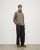 Tweel Cashmere Half Zip Jumper
