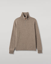 Tweel Cashmere Half Zip Jumper
