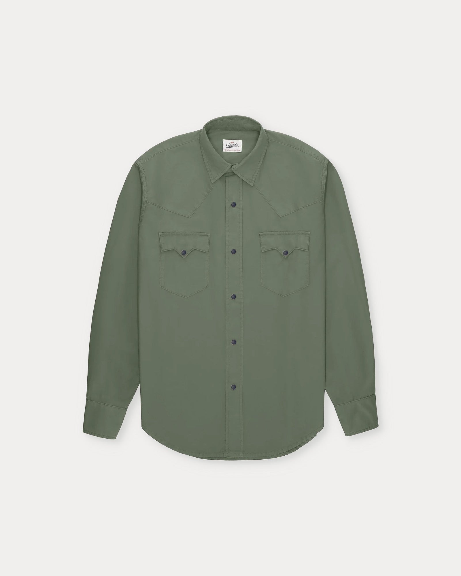 Kayacebb Camicia Western Bottone Nero