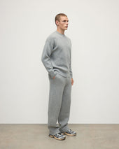Double Face Light Grey Sweatshirt