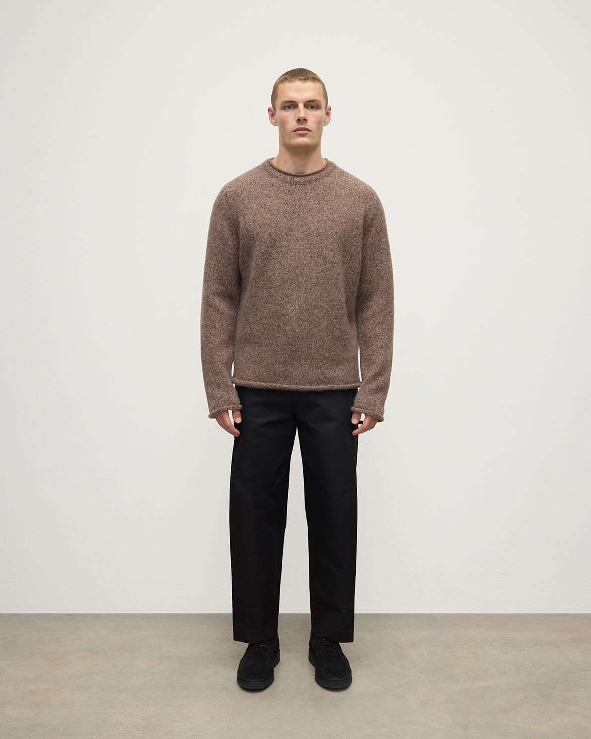 Brushed Cashmere Silk Jumper