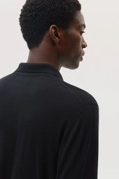 Superfine Cashmere Silk Polo Shirt