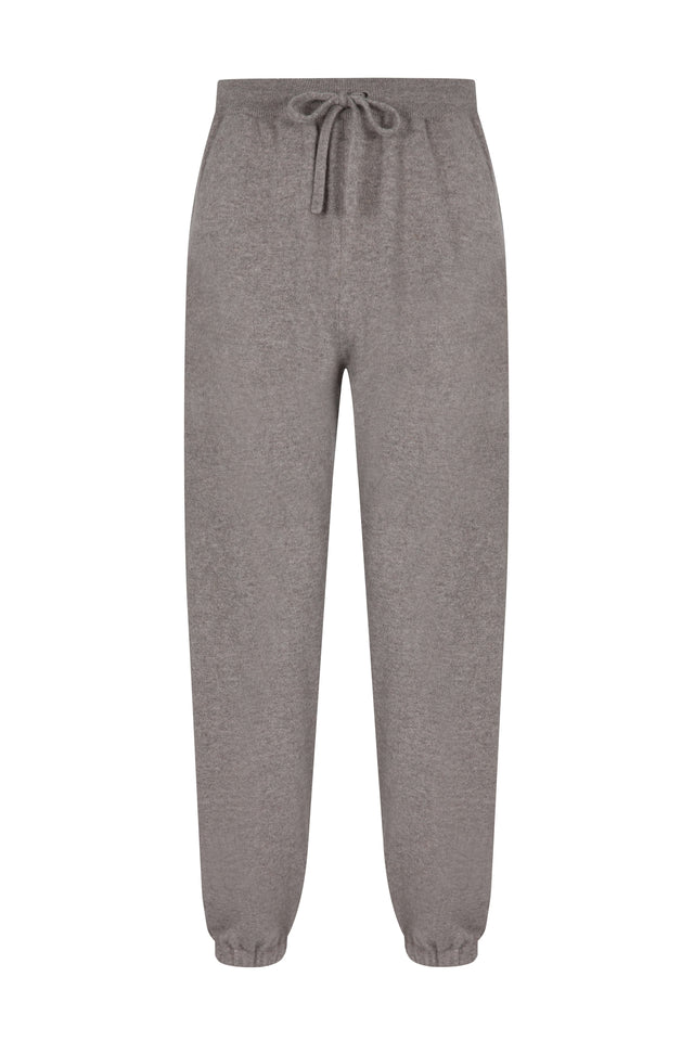 Performance Cashmere Cuffed Light Brown Joggers