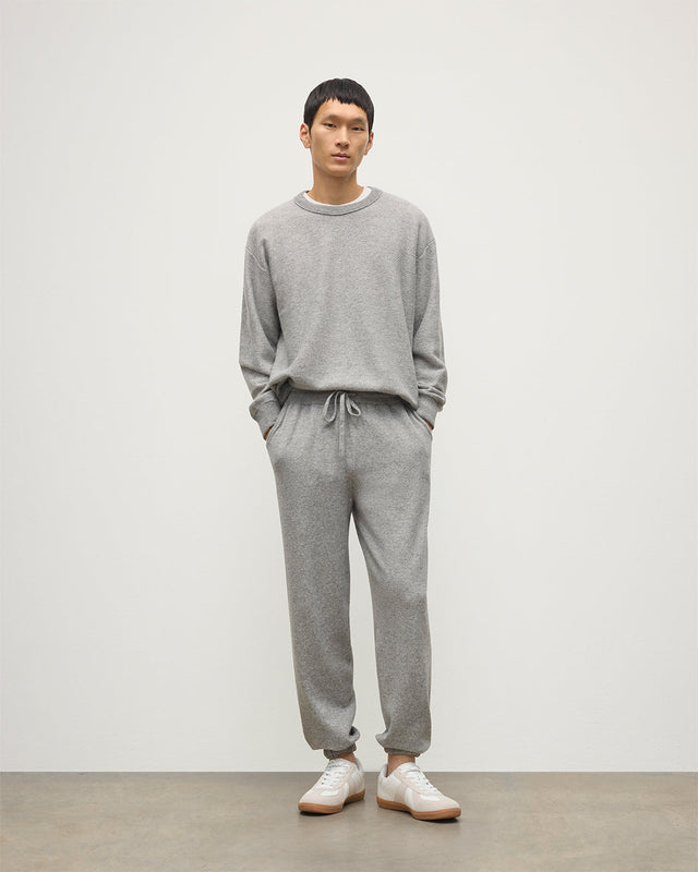 Kirk Light Grey Cashmere Sweatpants
