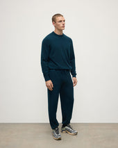 Kirk Bottle Green Cashmere Sweatpants