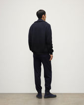 Kirk Dark Navy Cashmere Sweatpants