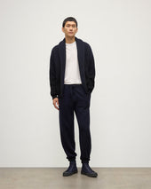 Kirk Dark Navy Cashmere Sweatpants