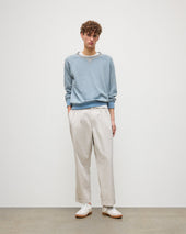 Beach Blue Cashmere Sweatshirt