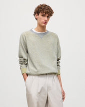 Beach Yellow Cashmere Sweatshirt