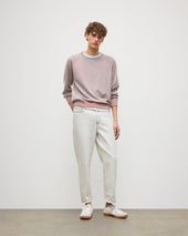 Beach Orange Cashmere Sweatshirt