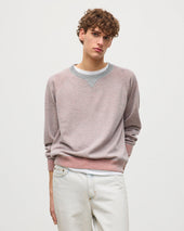 Beach Orange Cashmere Sweatshirt