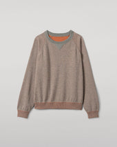 Beach Orange Cashmere Sweatshirt