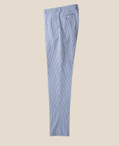 Classic Cut Ivy Trousers Seersucker Stripe