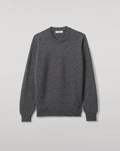 Superfine Merino Relaxed Dark Grey Jumper