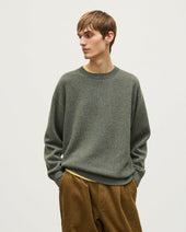 Craigie Green Lambswool Jumper