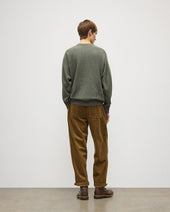 Craigie Green Lambswool Jumper