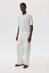 Superfine Merino White T-Shirt