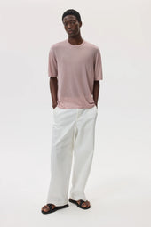 Superfine Merino Pink T-Shirt