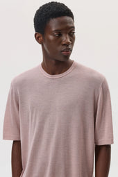 Superfine Merino Pink T-Shirt