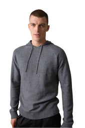 Seamless Mid Grey Merino Hoodie